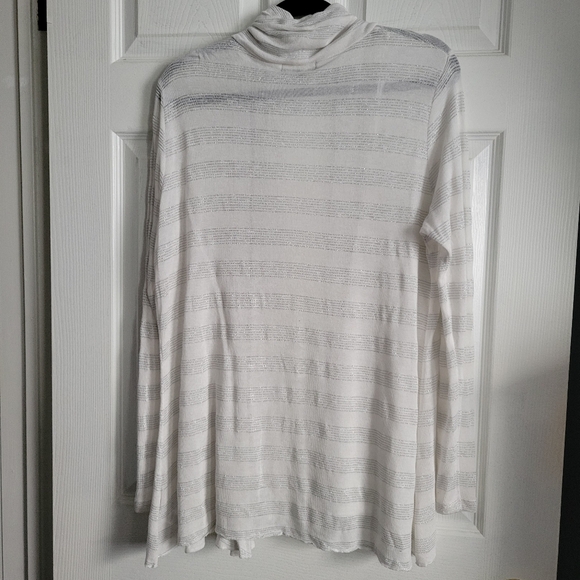 Striped Open Cardigan - Picture 2 of 8